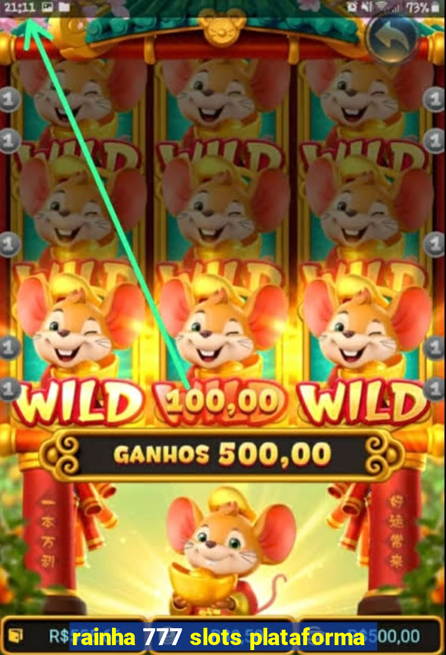 rainha 777 slots plataforma